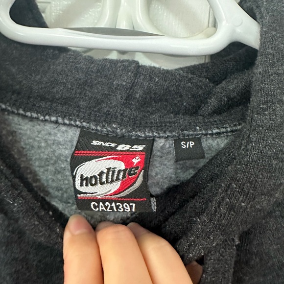 UBC university of British Columbia Hoodie - Charcoal grey & Maroon/Burgundy - Picture 2 of 3